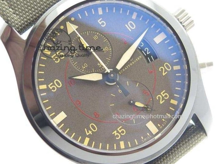 MIROTIME 0707 Pilot Top Gun Miramar IWC388002 ZF 1:1 Best Edition Ceramic Case On Nylon Strap A Practical 7345
